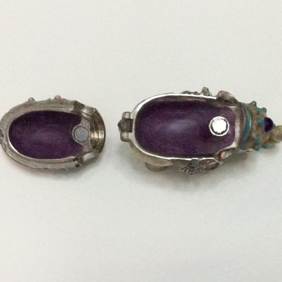 MONET Jeweled & Enameled Elephant Trinket Box w/Lid *TRUNK UP* + FREE BRACELET - Picture 9 of 14